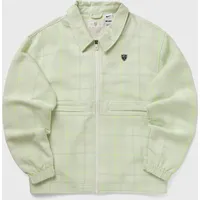TARTAN JACKET LOOSE - beige - XL