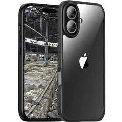 JT Berlin BackCase Pankow Hybrid Apple iPhone 16 schwarz/transparent
