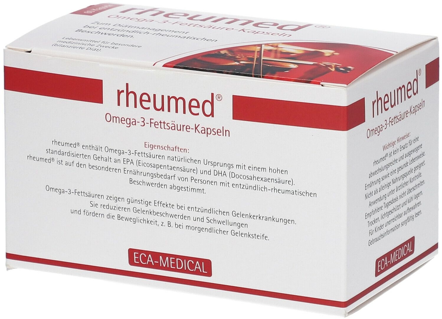 rheumed® Omega-3-Fettsäure-Kapseln Kapseln 60 St 60 St Kapseln