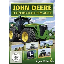 John Deere - Platzhirsch auf dem Acker