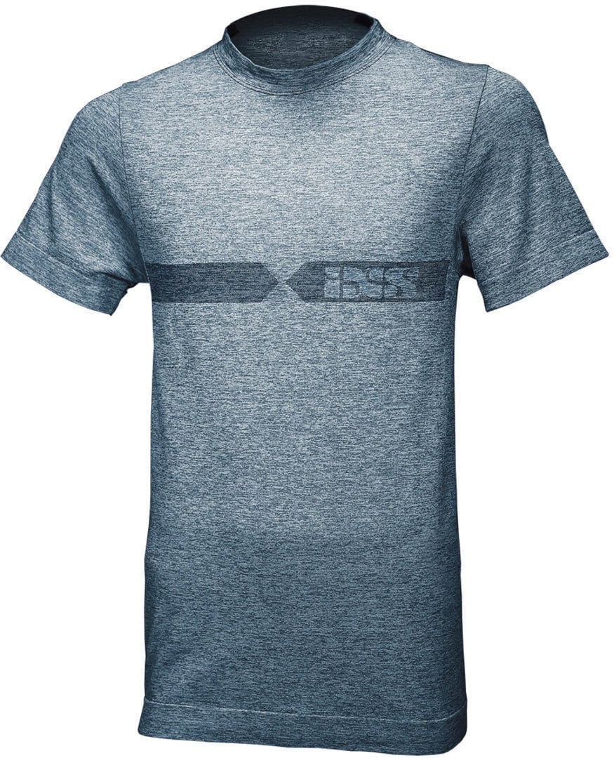 IXS X-Funk Melange T-Shirt, blauw, XS S Voorman