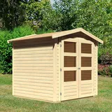 Karibu »Amberg 2«, BxT: 213x197 cm (Set), naturbelassen oder terragrau