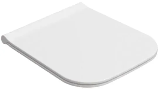 Globo Stone WC-Sitz, abnehmbar, mit Absenkautomatik, ST024BI, weiss glänzend ST024BI
