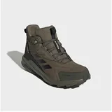 adidas TERREX ANYLANDER LEATHER MID CLIMAPROOF Wanderschuh wasserdicht und aus Leder grün 48 EU