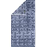 CAWÖ Handtücher Noblesse Elegance Allover 1088 nachtblau - 11 Handtuch 50x100 cm