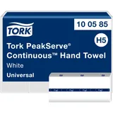 Tork PeakServe Endlos-Papierhandtücher Weiß H5, Universal-Qualität, komprimiert, 12 × 410 Tücher, 100585, Mittel