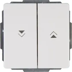 Kopp 601529083 VENEDIG - Jalousieschalter, Farbe: reinweiß