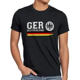 style3 T-Shirt Deutschland WM 2026 Olympia trikot flagge fanartikel weltmeister EM schwarz XXXL