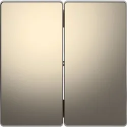 Merten Wippe 2t Schalter ni metallic System Design MEG3400-6050