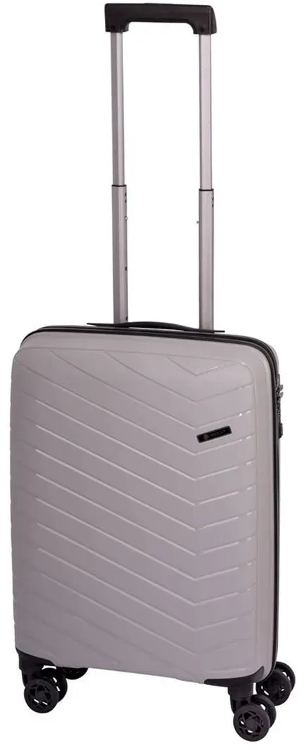 Check In Orlando 4-Rollen Kabinentrolley 55 cm - Silber