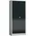 Classix Stahlschrank X-530338 anthrazit, lichtgrau 80,0 x 38,0 x 180,0 cm, aufgebaut