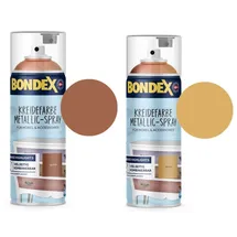 Bondex Kreidefarbe Metallic-Spray Kupfer 0,4 l