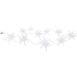 NÄVE LED-Lichterkette »3D-Sterne, Weihnachtsdeko«, 10 St.-flammig, weiß