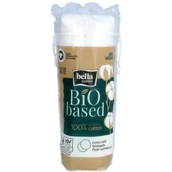 Bella Wattepads Cotton Bio based Duo 60 St