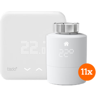 Tado Smart-Thermostat V3 + Starterpaket + 11 Thermostatköpfe