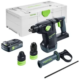 Festool KHC 18 EB-Basic Akku Kombihammer 18 V 2,6 J SDS-Plus + 1x Akku 4,0 Ah