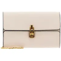 Coccinelle Magie Umhängetasche Leder 22 cm lambskin white