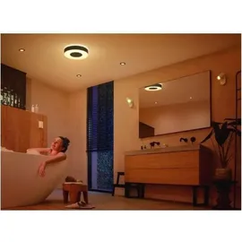 Philips Hue White & Color Ambiance Xamento Deckenleuchte rund schwarz