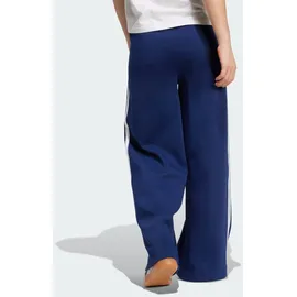 adidas 3-Streifen Wide Fleece Jogginghose Dunkelblau S