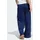 adidas 3-Streifen Wide Fleece Jogginghose Dunkelblau S
