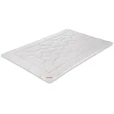 Paradies Ganzjahresbett BL 155x220 cm weiß Bettdecke Vierjahreszeitenbett - Weiß