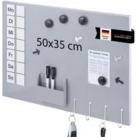 bremermann Magnettafel 50 x 35 cm Grau