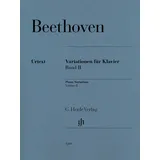 Henle, Günter Ludwig van - Variationen für Klavier, Band II