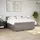 vidaXL Boxspringbett 180 x 200 cm Taupe