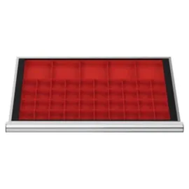 Stier Schubladenschrank mit 7 Schubladen BxTxH 900x575x1020 mm inkl. Einteilungsset