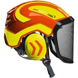 Forsthelm "INTEGRAL ARBORIST" G16 - orange/neongelb