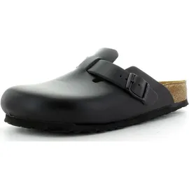 Birkenstock Boston Naturleder schmal schwarz 44