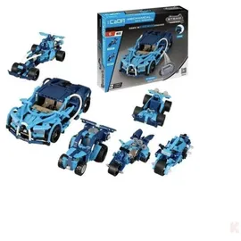 CaDA Bricks Stunt Storm 6in1 Pull Back 128-tlg.
