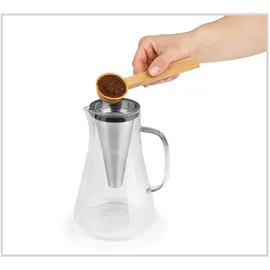 BEEM Cold Drip Kaffeebereiter 0,5 l Silber/Transparent