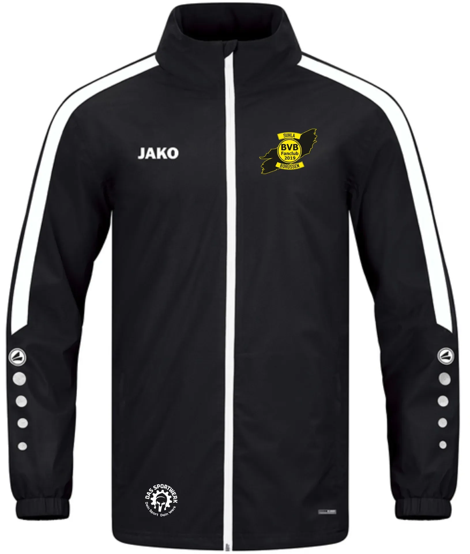 Allwetterjacke Power Suhla-BVB Kids schwarz 140