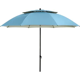 Doppler Strandschirm Ø 200 cm blau
