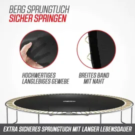 Berg Toys Favorit Regular 200 cm inkl. Sicherheitsnetz Comfort grau
