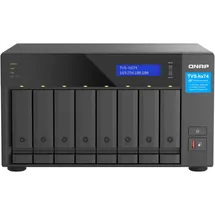 QNAP TVS-H874T Leergehäuse Schwarz