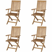 Siena Garden Paleros SET 4x Kl-St m.Ar mlehne, Akazie FSC 100%