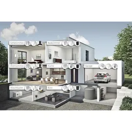 Hama WLAN-LED-Lampe, GU10, 5,5W Weiß