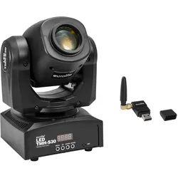 Eurolite TMH-S30 Moving-Head Spot Wireless DMX Set