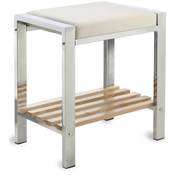 Hocker Lore Metall Silber