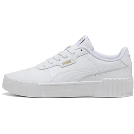 Puma Carina 3.0 Sneaker Mädchen 01 white/gold 39