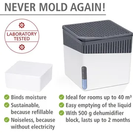 Wenko Cube Nachfüller 500 g - Weiß