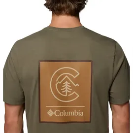 Columbia CSC Logo Back Olivgrün S