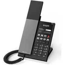 Snom HD350A - Telefon mit Schnur - Gun Metal