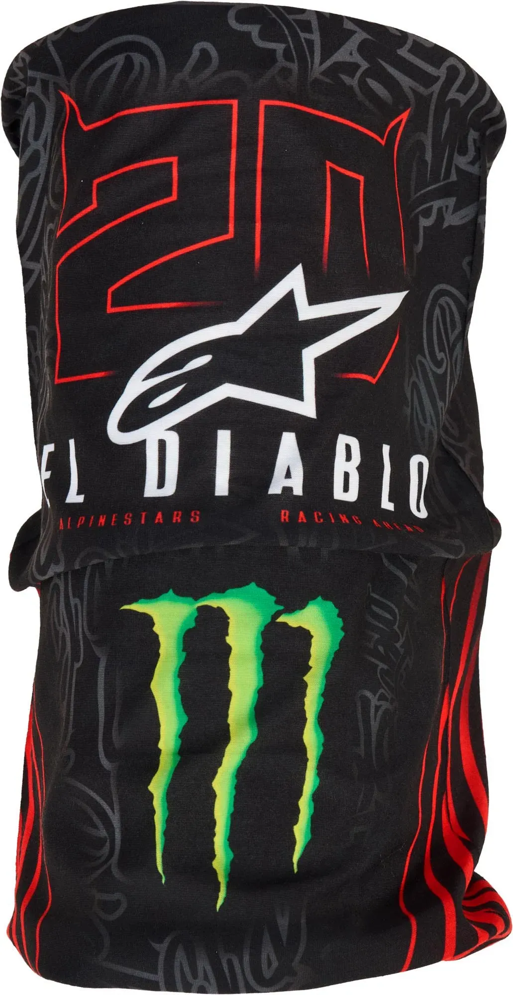 Alpinestars FQ20 Monster Halsbuis Voorman