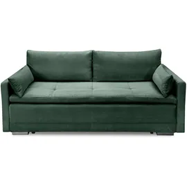 Home Affaire Schlafsofa Polyester 2-Sitzer Grün