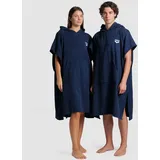 Badeponcho arena Cotton - Navy-white - L-XL