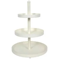 HIT Trading Etagere BLACK (H 55 cm) - weiß - H 55 cm