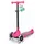 SereneLife Dreirad-Kinderroller Pink